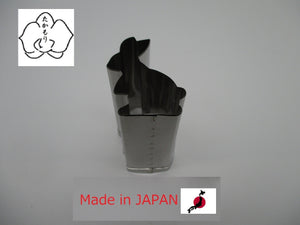 Takamori Decorative Stainless Vegetable Cutter Mold Rabbit about 4cm