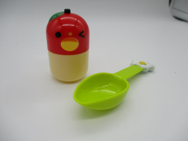 Torune Apple Seasoning Furikake Case with spoon For Bento lunch box