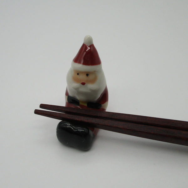 Porcelain Chops Chopsticks Rest Christmas santa  1pcs