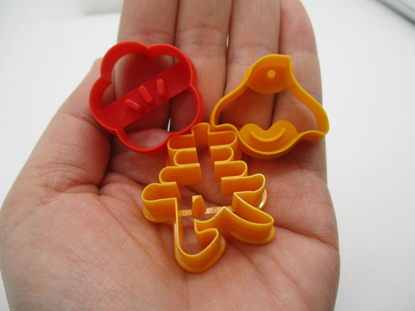 New year vegetable Food cutter kanji chidori ume