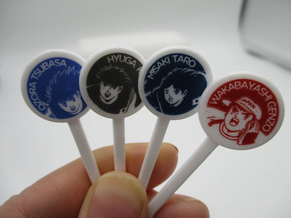 Japanese Captain Tsubasa Football anime Picks 12pcs For Lunch Box Bento