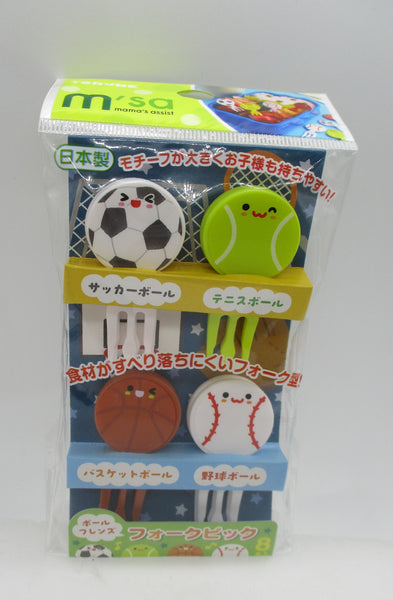 Torune JAPAN Ball Friends Food picks pick pcs for lunch box bento