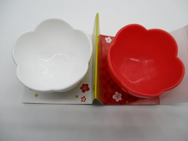 New year Food Cup Ume Plum Flower 2pcs For  osechi