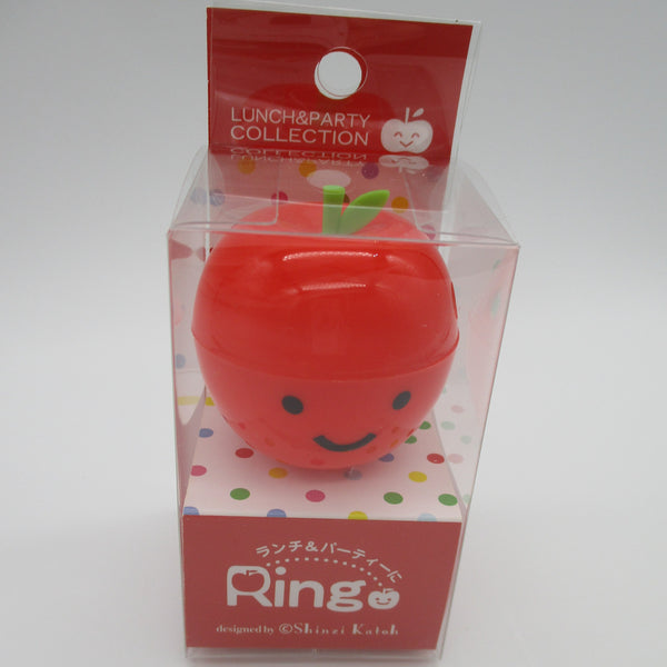 18pcs Apple Ringo seasoning case picks sauce case cups furikake chara deco for lunch box bento Shinzi Katoh