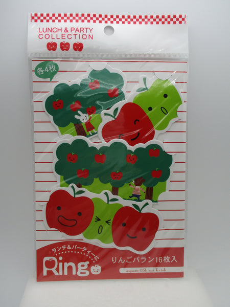 Apple Ringo Baran 16pcs deco chara for lunch box bento Shinzi Katoh