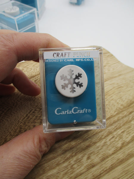 Carla Craft Mini Craft punch Snow B small size For paper