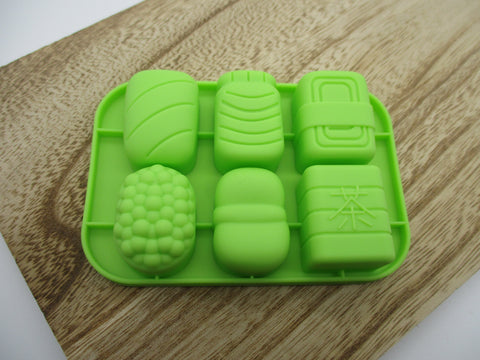 Japanese Silicone sushi Mold Maruki For cake chocolate From JAPAN about 10cm