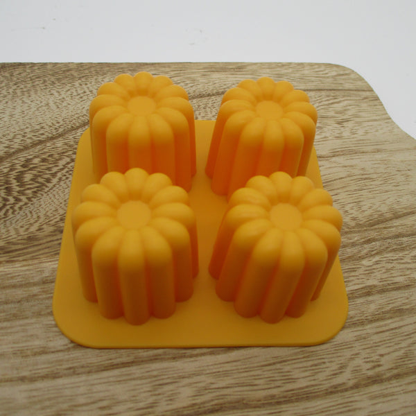 Silicone Canele Mold Maruki 4pcs