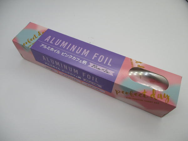 2023 New Japanese pink Cafe aluminum foil 20cm 2m Seria