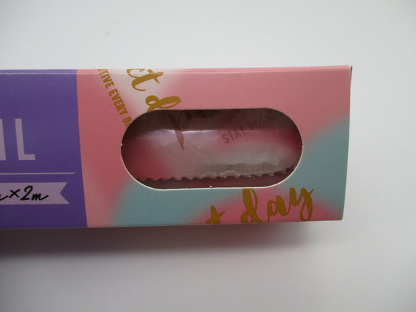 2023 New Japanese pink Cafe aluminum foil 20cm 2m Seria