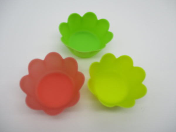 TOYO Toyal Silicone Cup 3pcs Flower For lunch Box bento