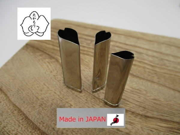 Takamori Decorative Stainless Vegetable Cutter Mold Sakura petal set of 3