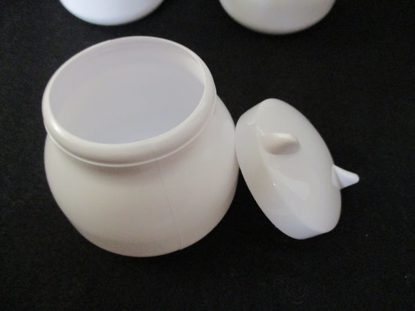 Cat Ear with lid  Dessert Cup 3pcs 110ml with face seal