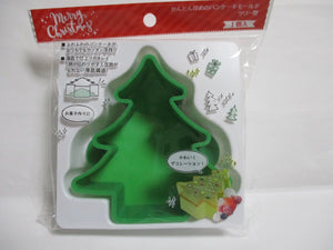 Christmas Silicone Cake Mold Cup Tree Green