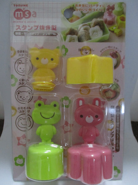 TORUNE Stamp Animal Cheese Vegetable Bread Cutter mold