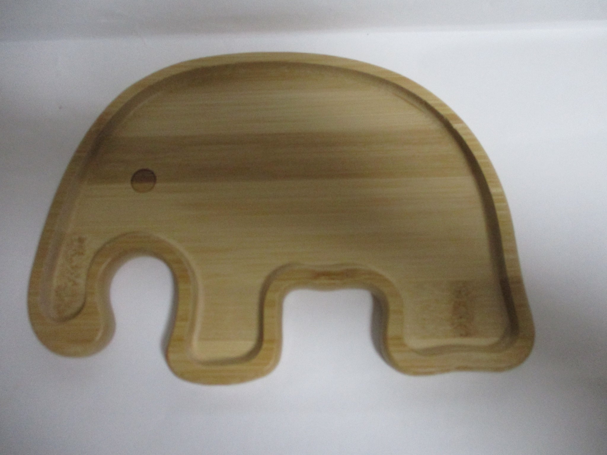 Bamboo Dish Animal Bear Elephant Plate for lunch