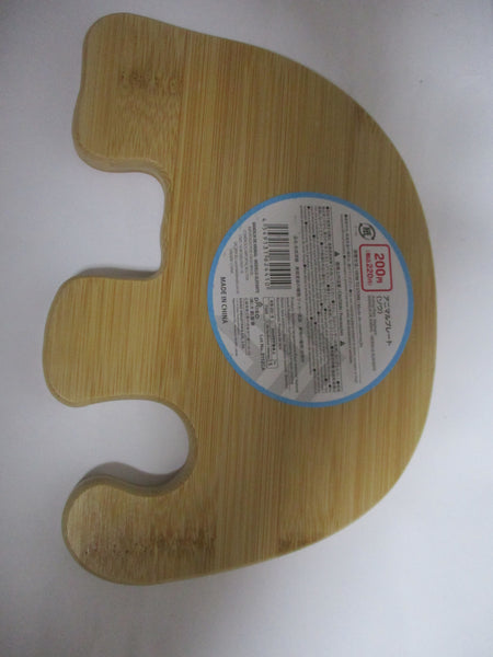 Bamboo Dish Animal Bear Elephant Plate for lunch