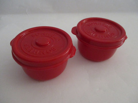 Mini Cup Sauce Case 2pcs Bonheur 48ml RED