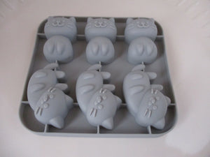 Silicone Cat Mold Maruki For cake chocolate