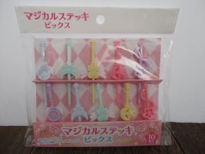 Magical stick  japanese food pick picks for lunch  box Bento 10pcs