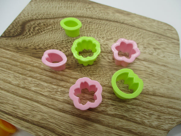 2022 New item Mini vegetable Ham Mold cutter Flower Round Oval 3type