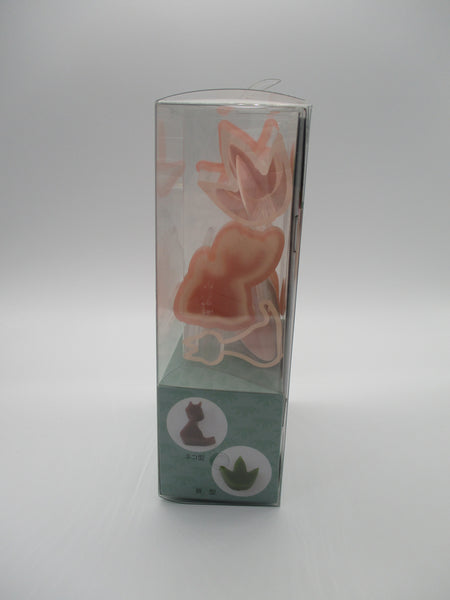 KAI House Wagashi Extrusion Yokan Mold Bamboo Grass Goldfish Cat