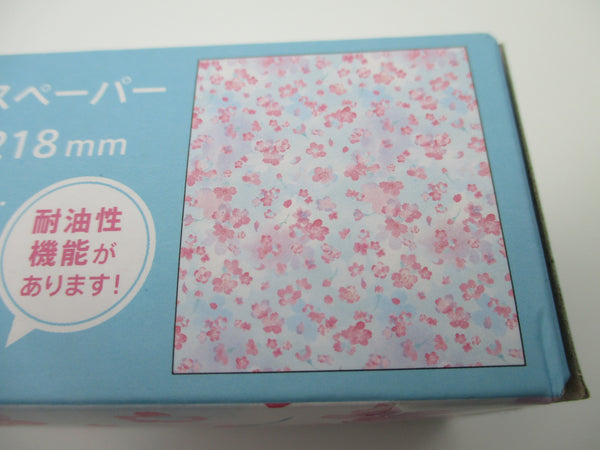 Japanese sakura Wax Paper 250mm 218mm 13pcs From japan Blue