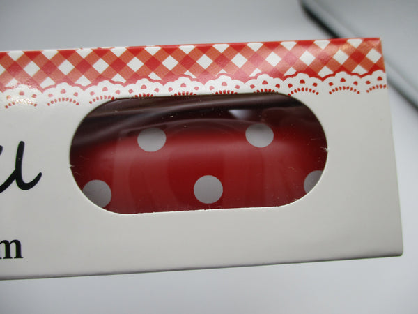 Japanese aluminum foil 2m Dot red  20cm