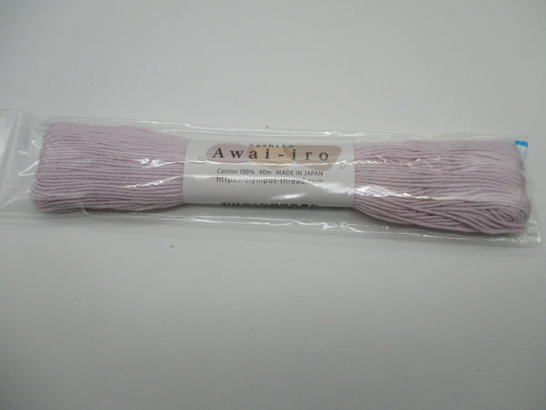 JAPANESE Embroidery SASHIKO Olympus Thread Awai-iro Awaiiro A1-A5 40m