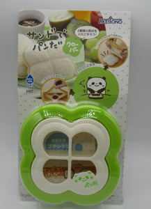 Akebono Sando de Panda Clover Bread Sandwich Cutter mold Made in JAPAN