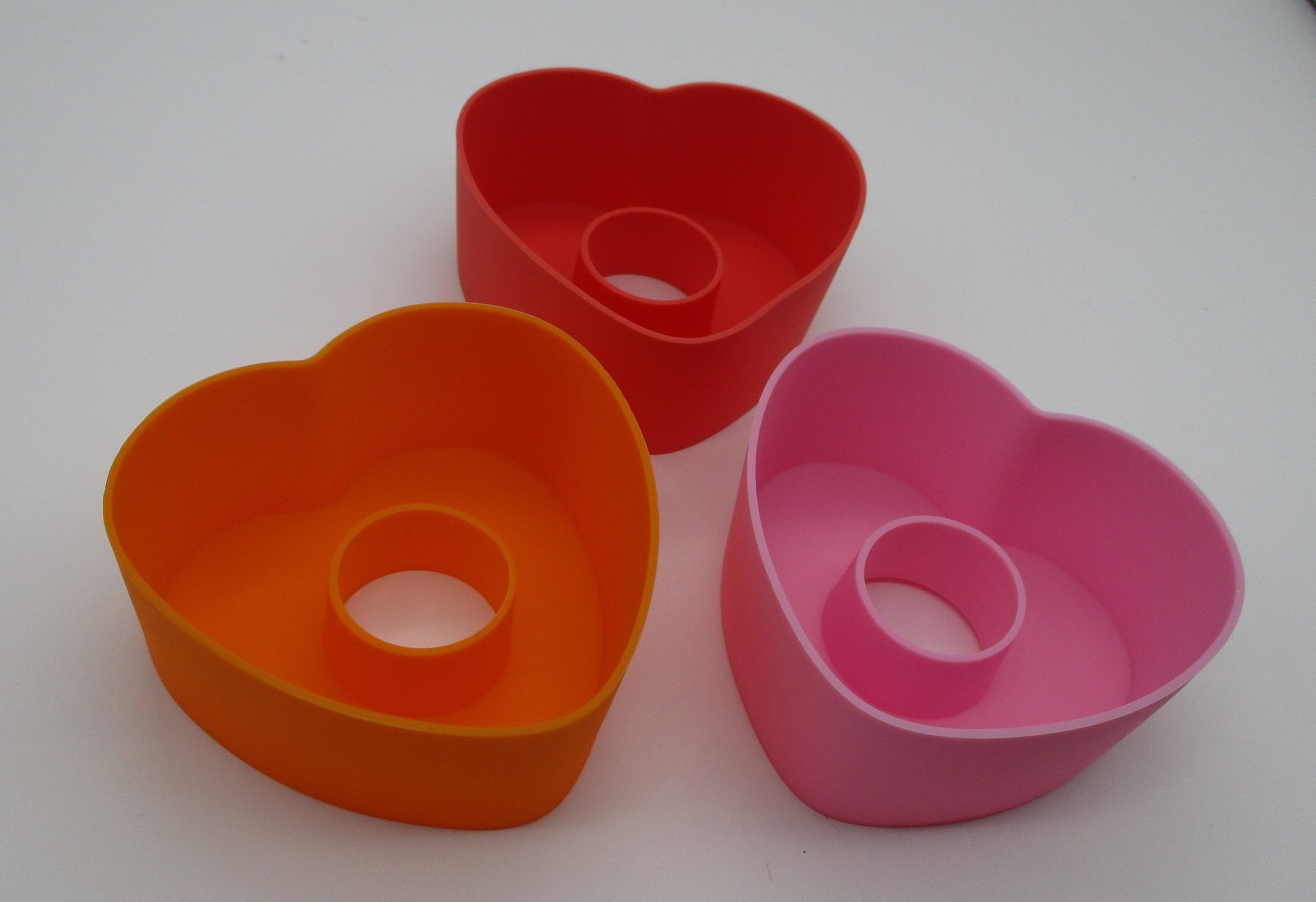 KAI Chuboos! Chuboos Heart  Silicone  Cup 3pcs  Large type For lunch Box  bento